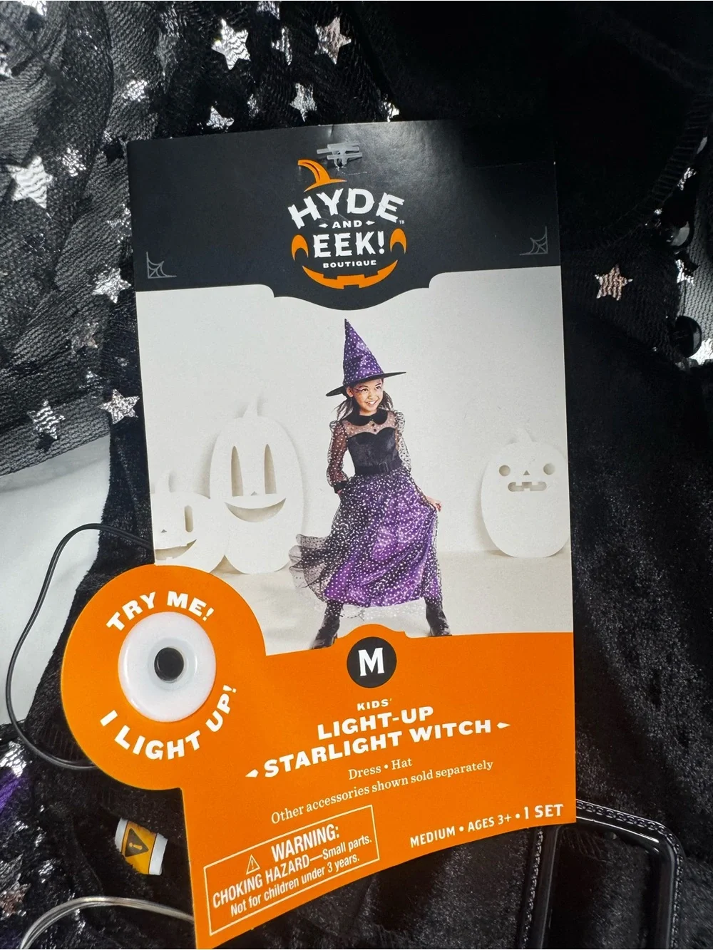 Hyde & Eek Light Up Starlight Witch Costume